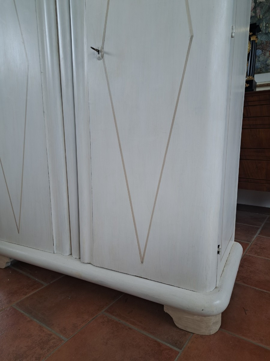 Armadio laccato a 2 porte-photo-5