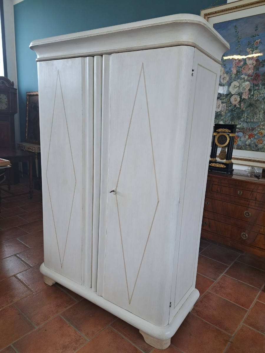 Armadio laccato a 2 porte-photo-6