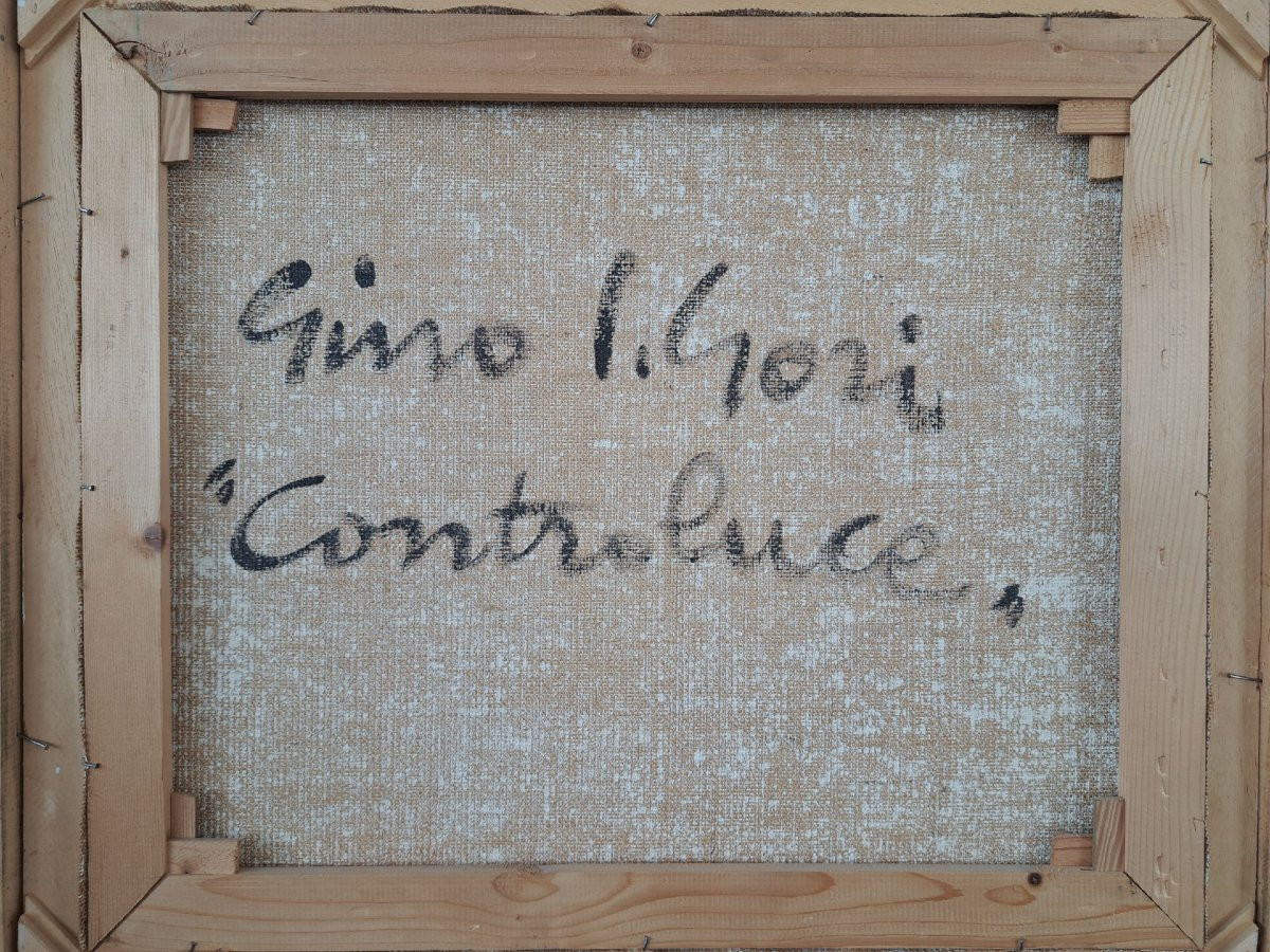 Gino Paolo Gori, "Controluce", olio su tela-photo-3