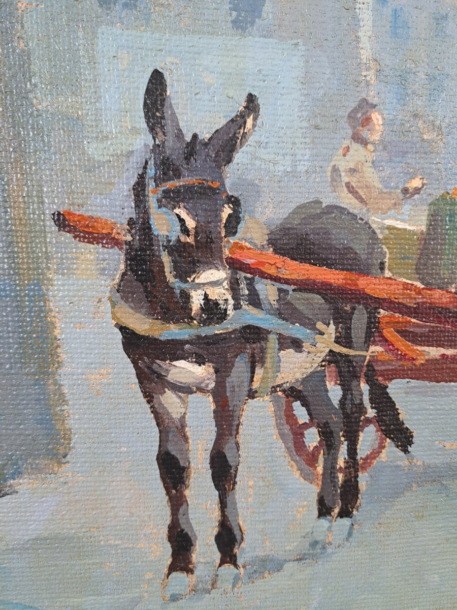 Gino Paolo Gori, "Controluce", olio su tela-photo-4