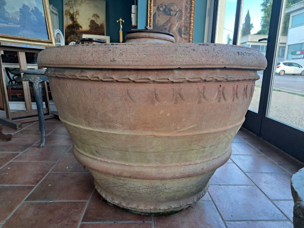 Grande conca in terracotta Altoviti, Impruneta