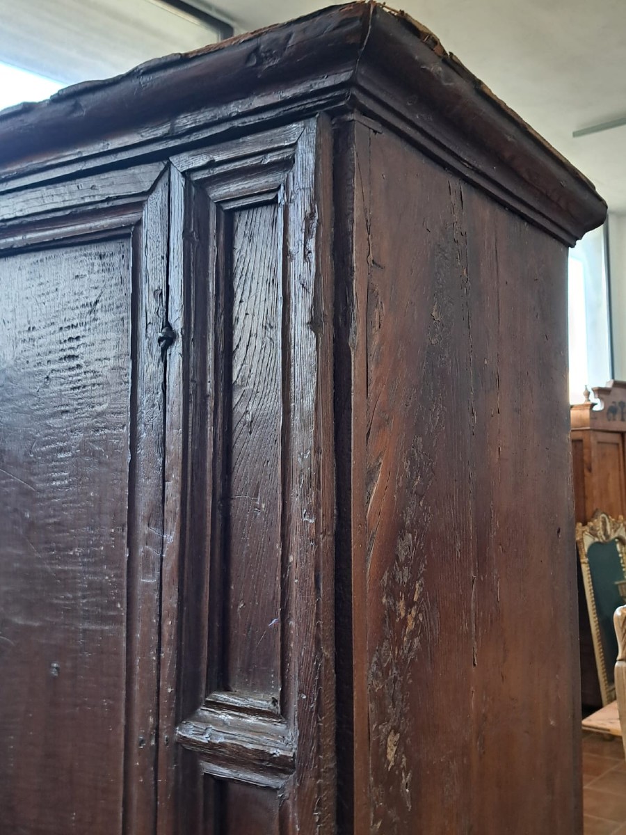 Armadio credenza del ‘600 in castagno-photo-4