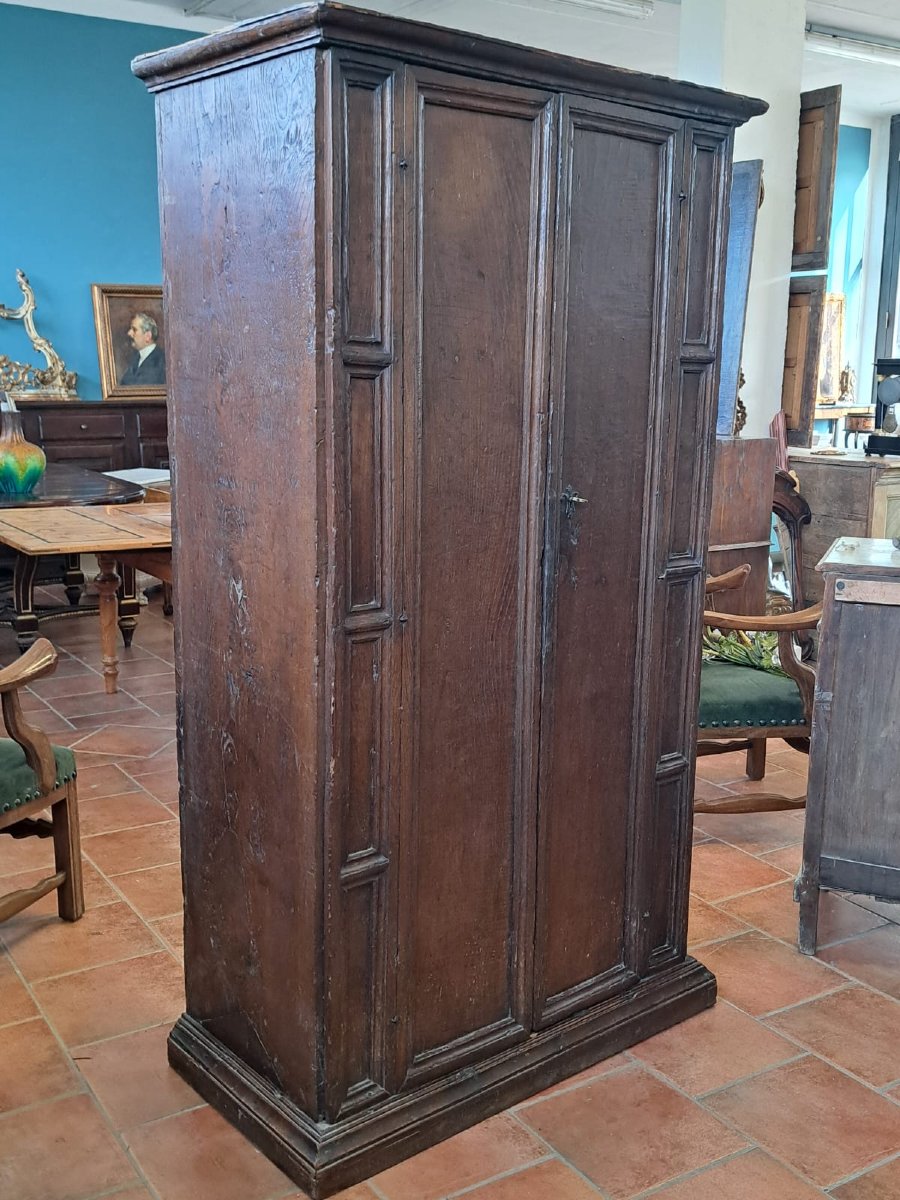Armadio credenza del ‘600 in castagno-photo-3
