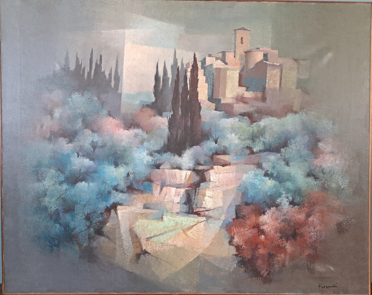 Paesaggio di Provenza, Paolo Frosecchi, 152 x 122 cm