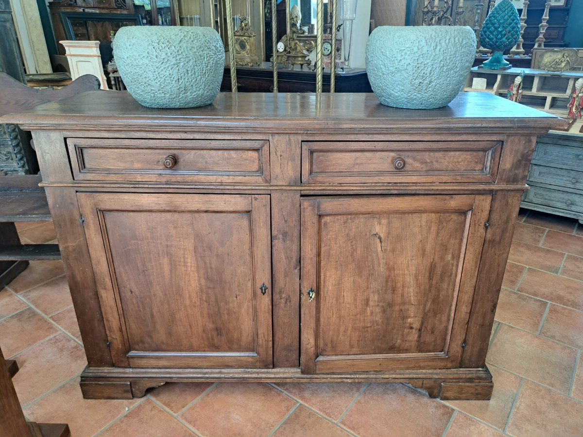 Credenza in pioppo dell'Ottocento-photo-2