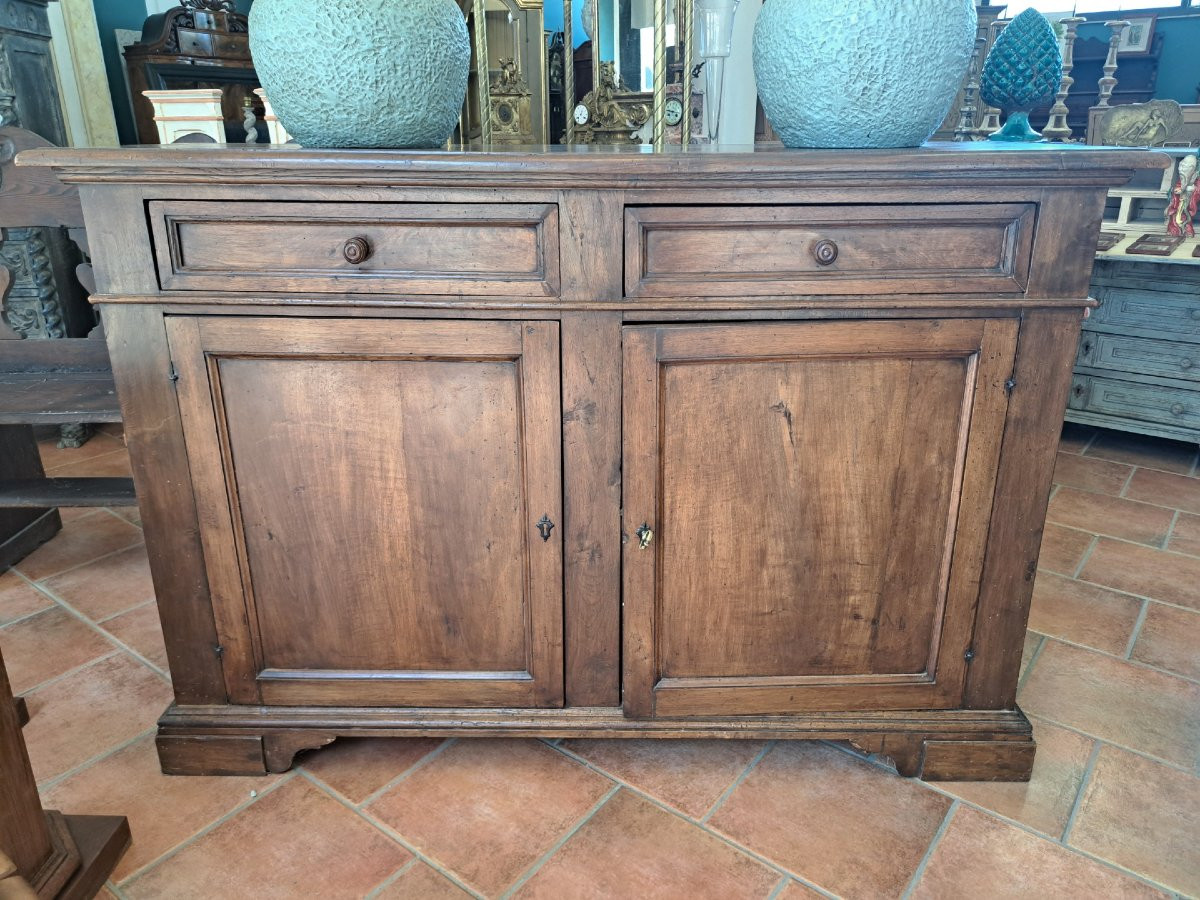 Credenza in pioppo dell'Ottocento-photo-3
