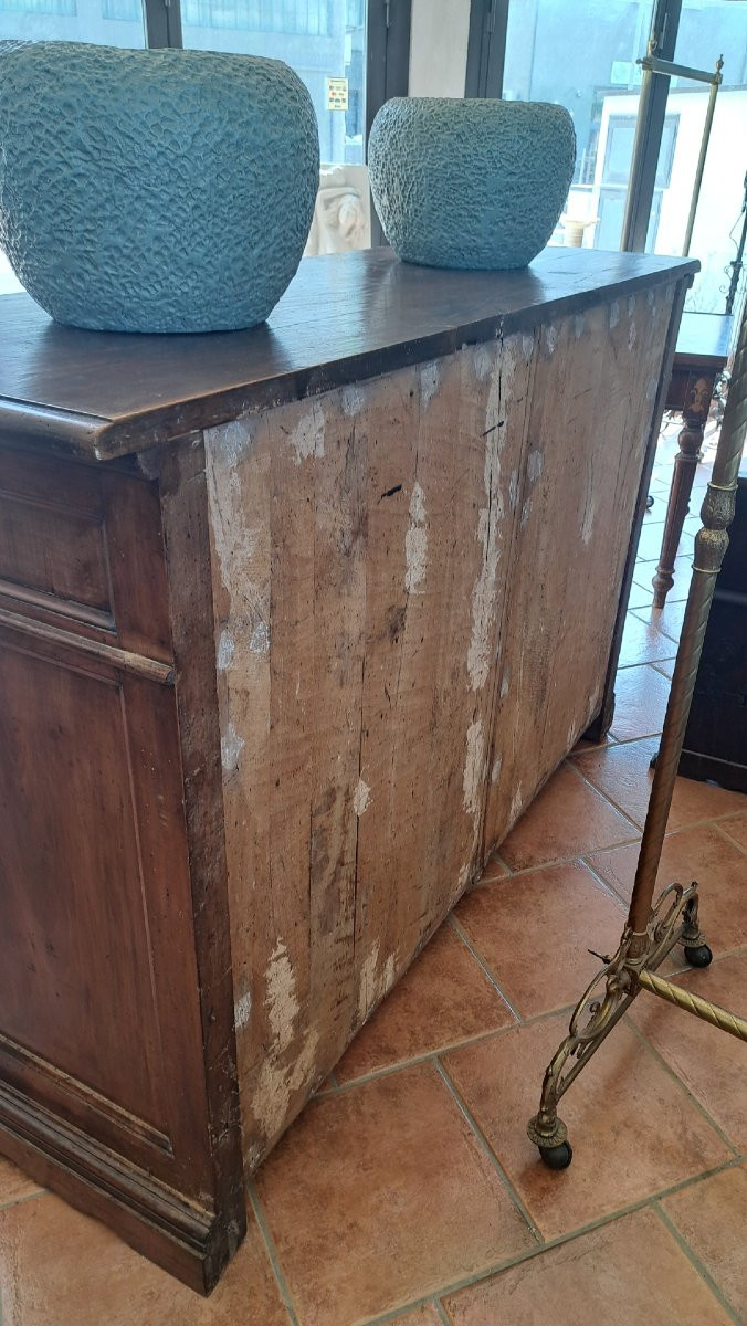Credenza in pioppo dell'Ottocento-photo-4