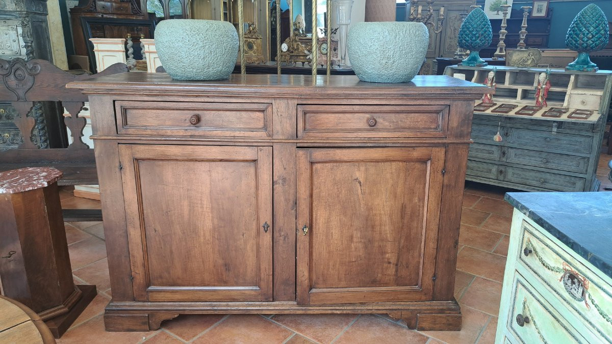 Credenza in pioppo dell'Ottocento-photo-5