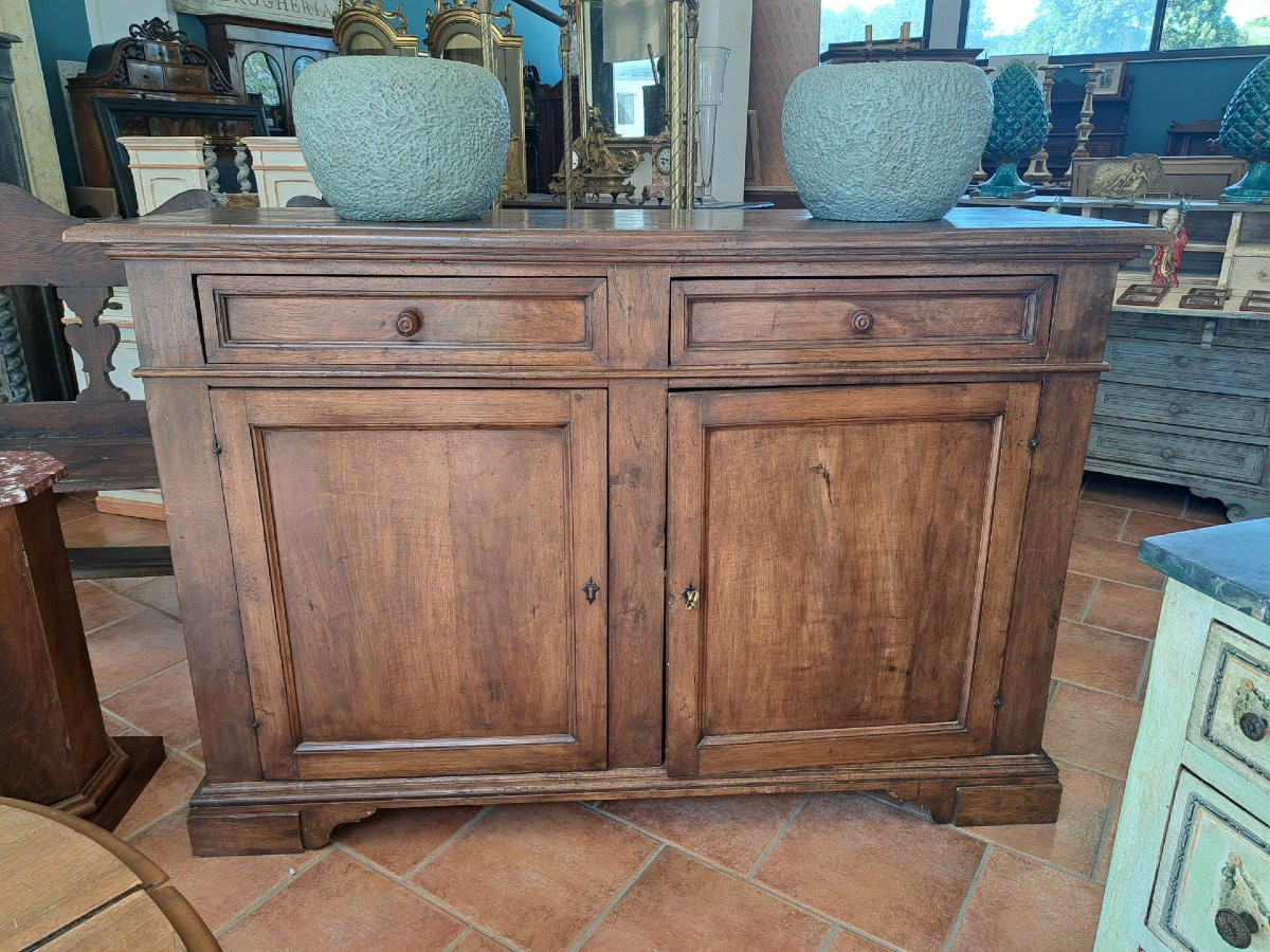 Credenza in pioppo dell'Ottocento-photo-6