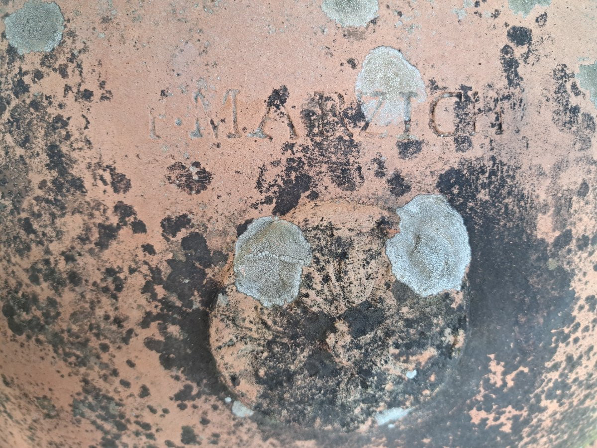 Coppia di grandi orci in terracotta dell'Impruneta-photo-2