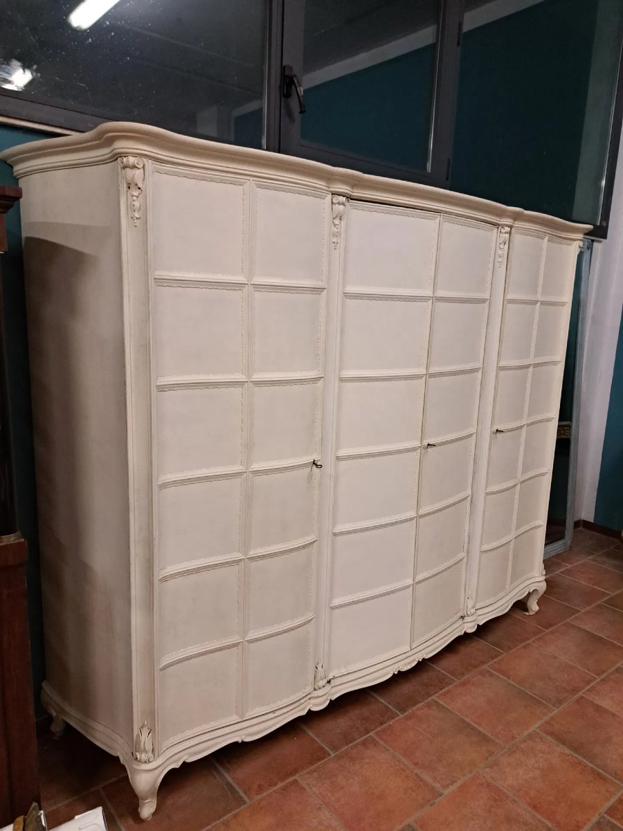 Armadio a 4 ante dipinto-photo-2