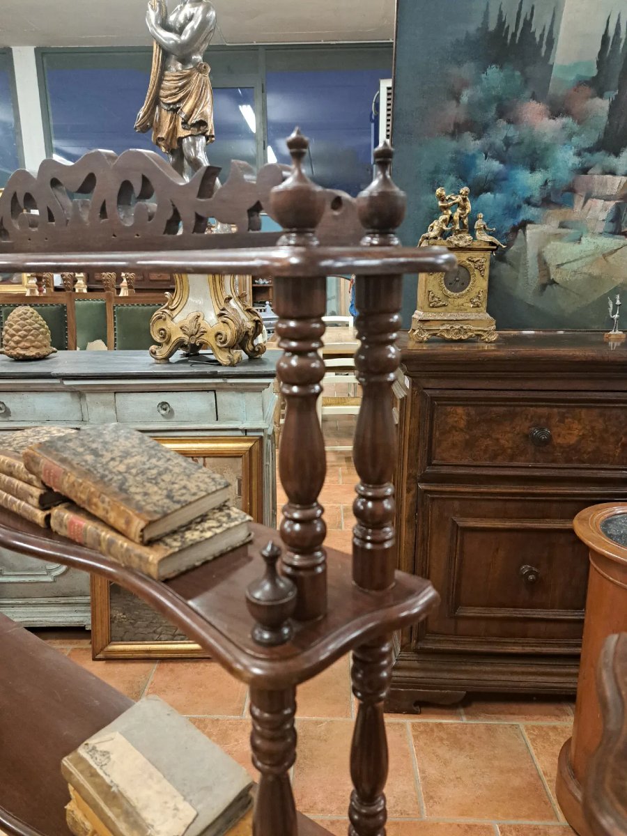 Tre piccole librerie étagères in palissandro-photo-3