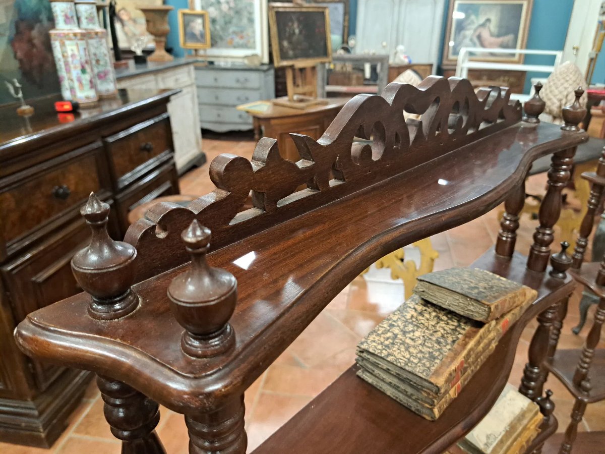 Tre piccole librerie étagères in palissandro-photo-4