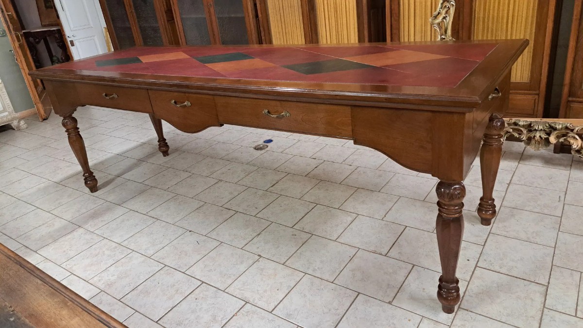 Grande tavolo da negozio a 7 cassetti