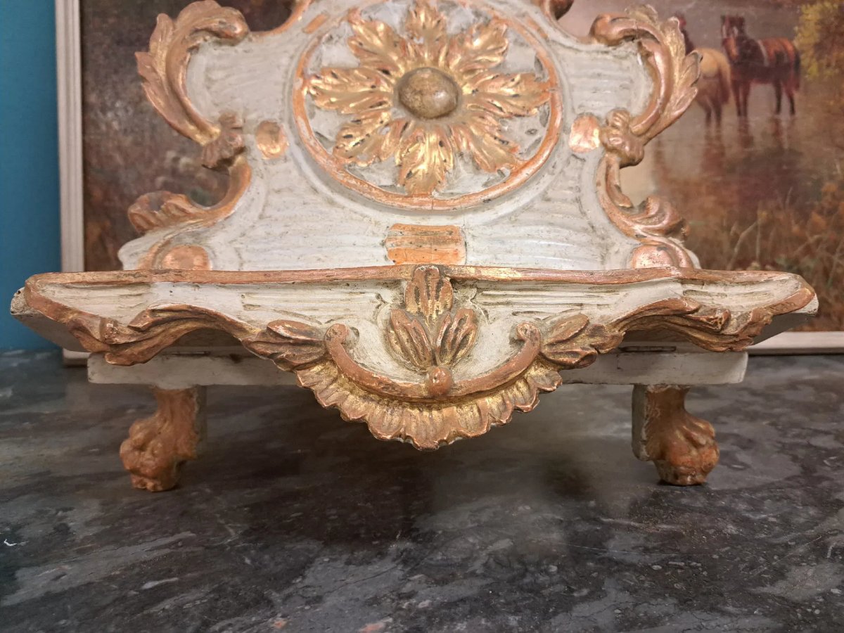 Leggio laccato e dorato del '700-photo-2