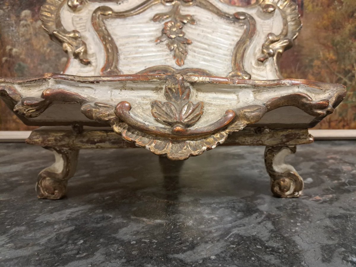 Leggio laccato e dorato del '700-photo-3