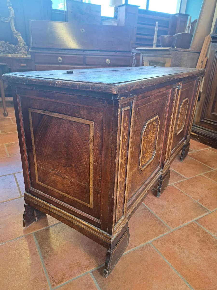 Cassapanca de '700 dipinta-photo-2