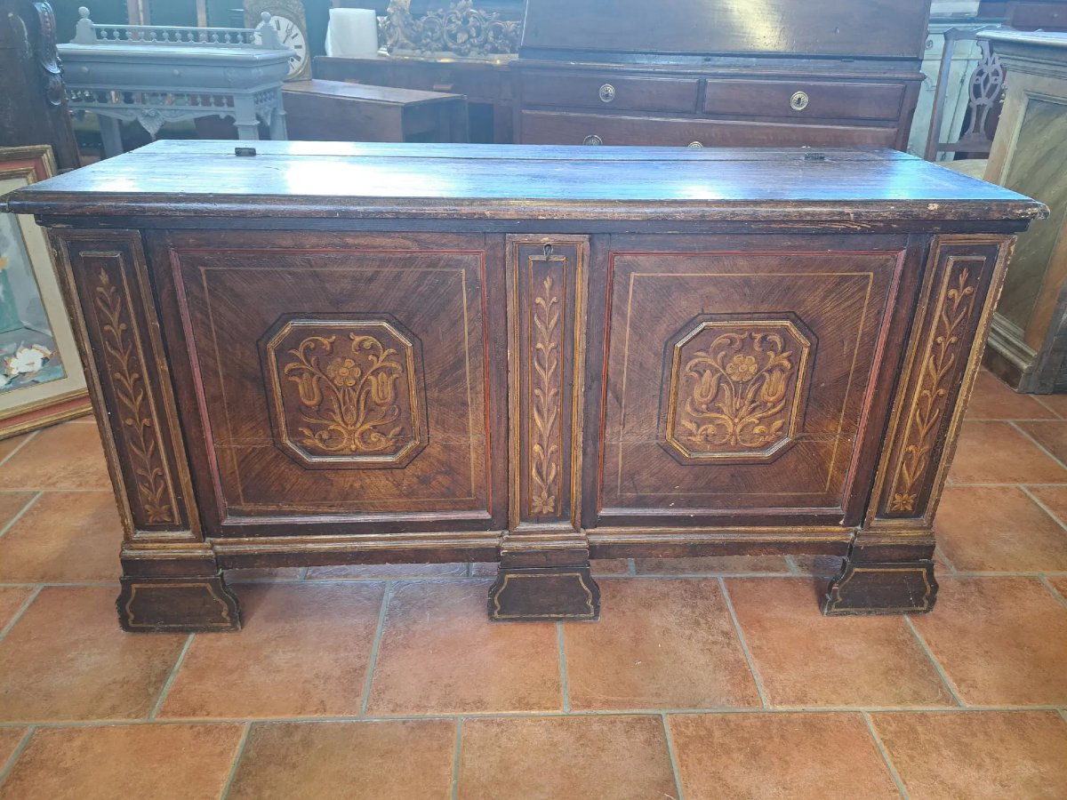 Cassapanca de '700 dipinta-photo-3