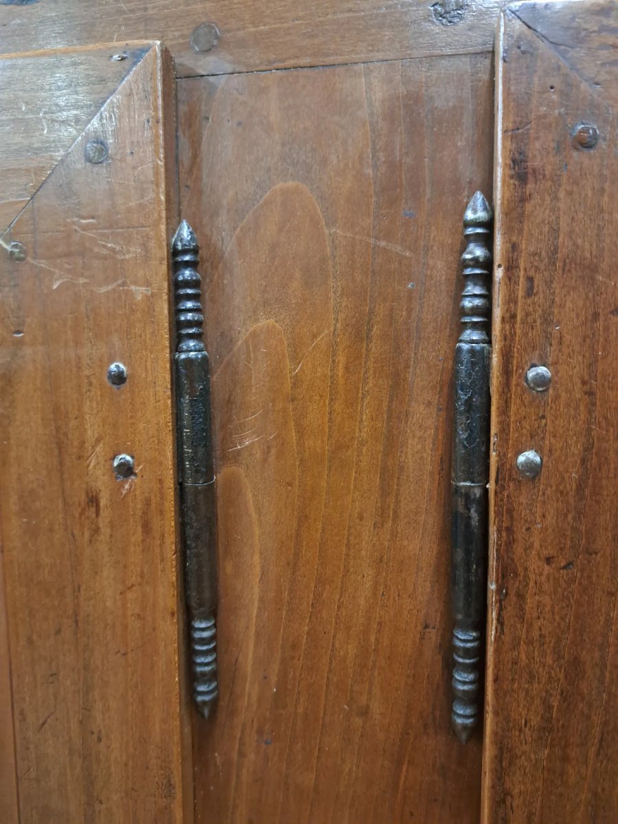 Credenza 4 ante con alzata della fine del '700-photo-6