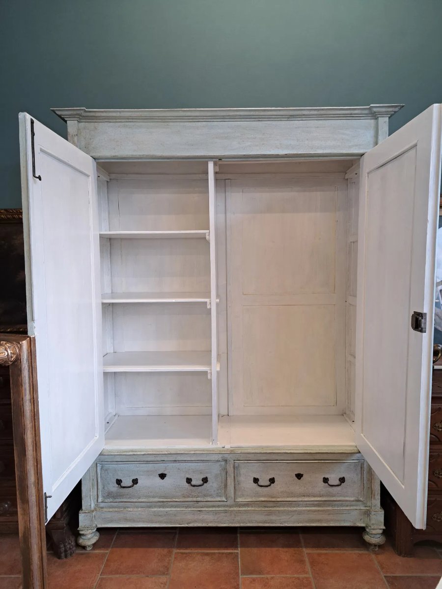 Armadio dell'Ottocento laccato-photo-4