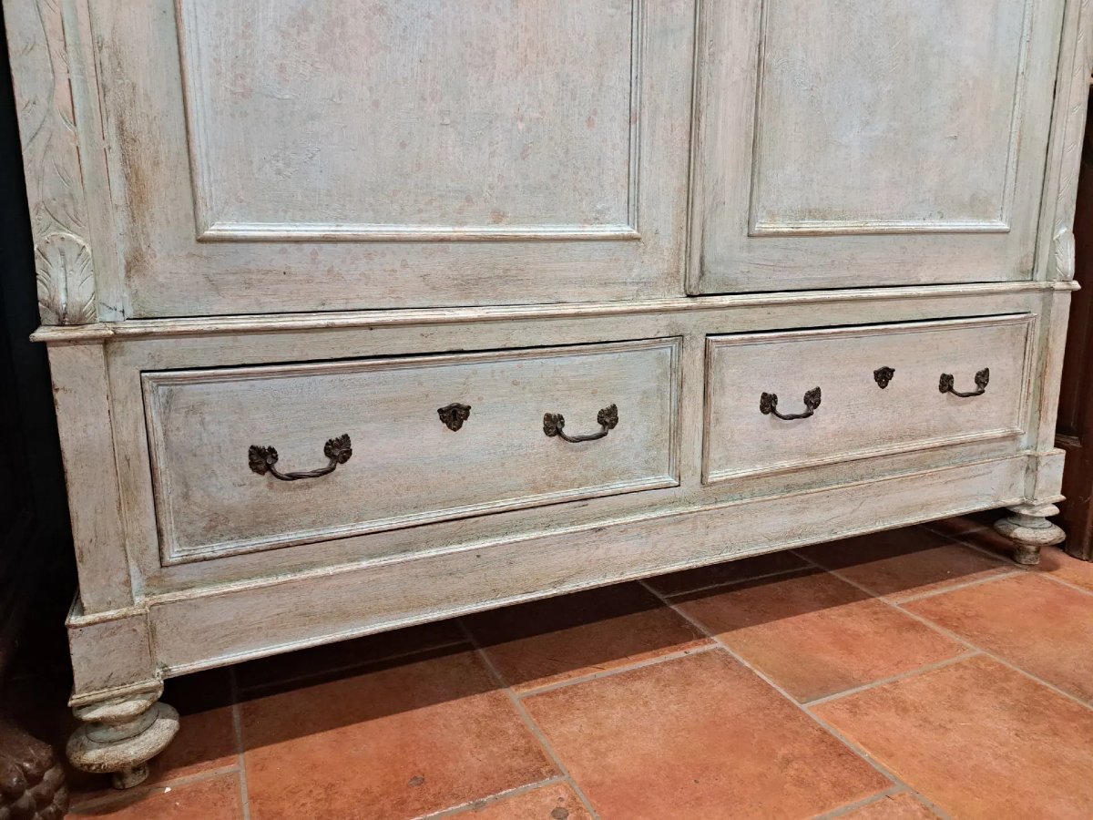 Armadio dell'Ottocento laccato-photo-5