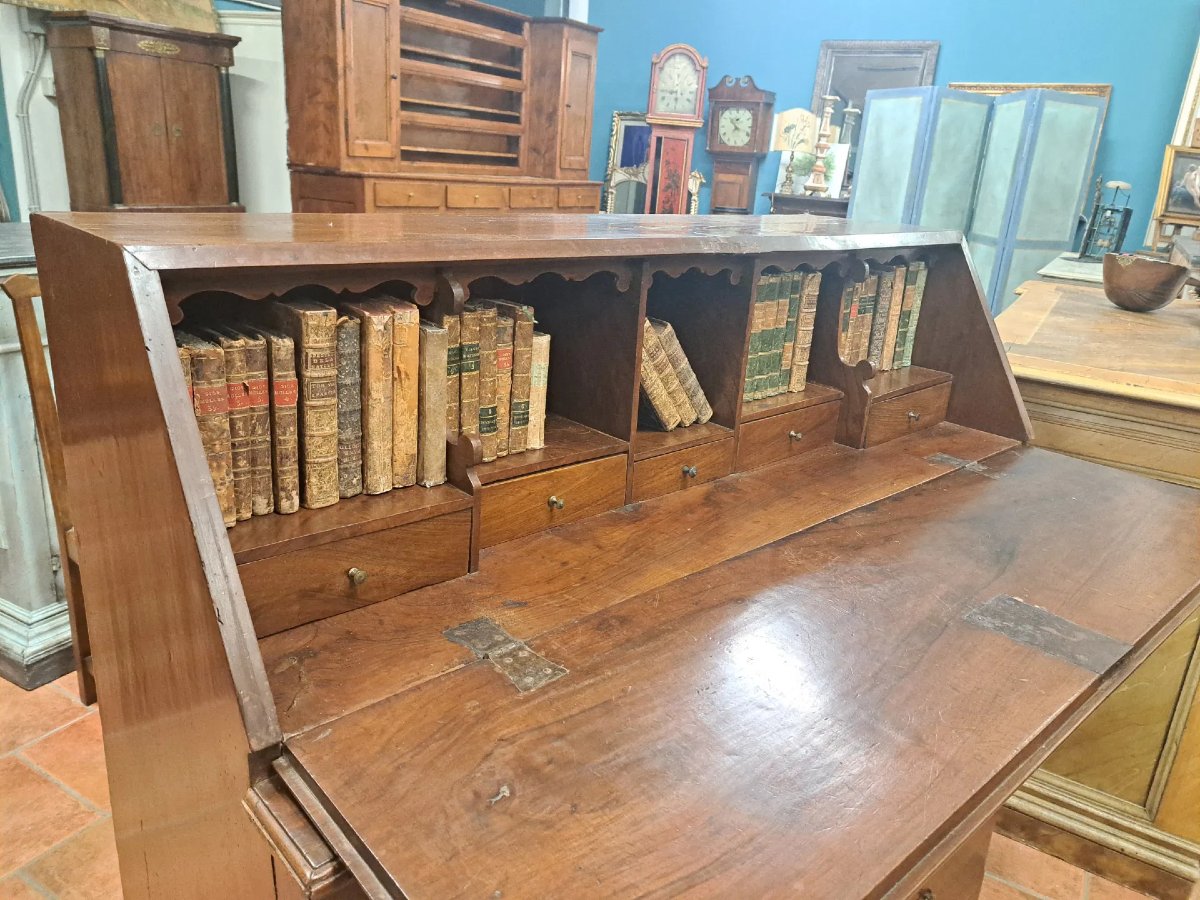 Ribalta Direttorio in noce, seconda metà del '700-photo-2