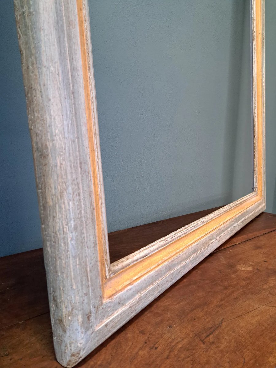 Grande cornice dell'Ottocento laccata-photo-6