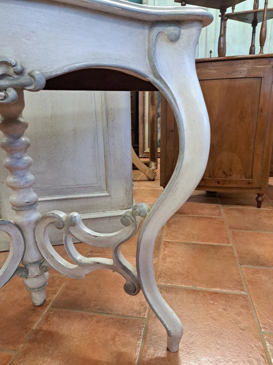 Consolle dipinta dell'Ottocento-photo-3