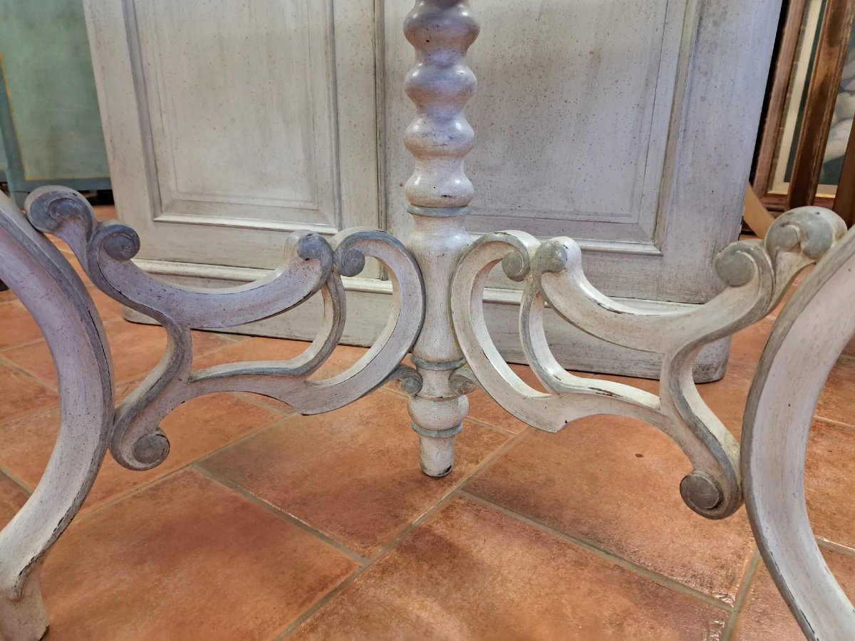 Consolle dipinta dell'Ottocento-photo-4