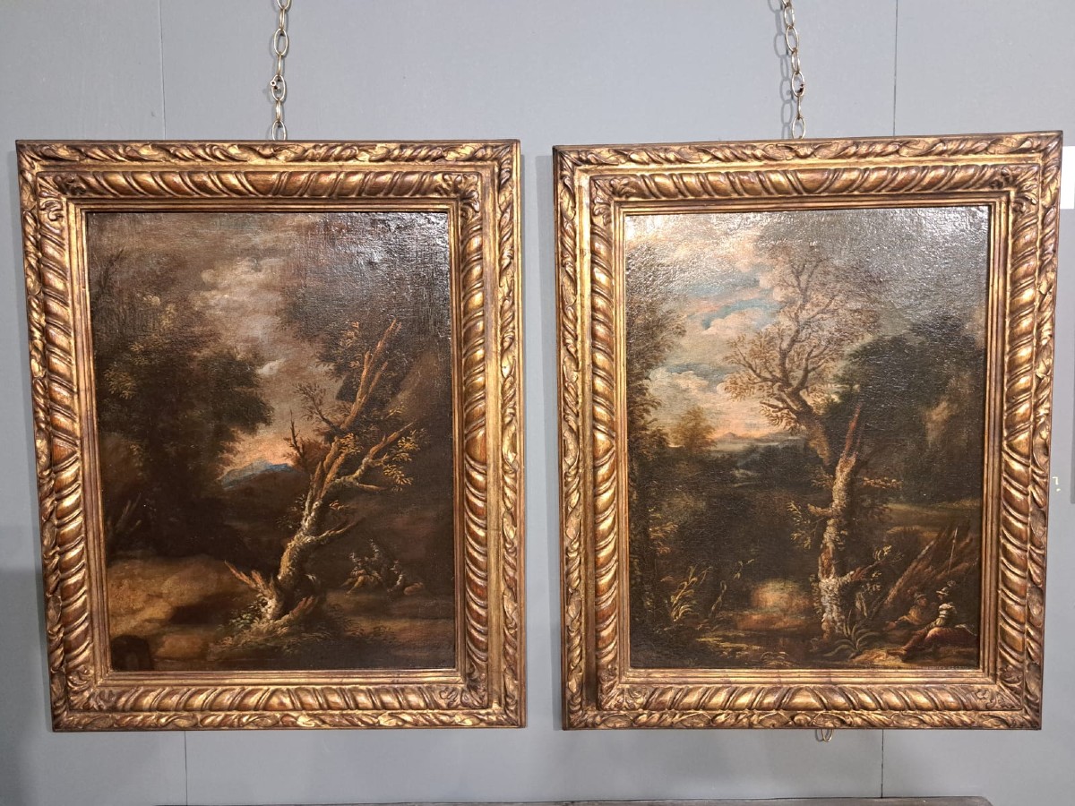 Paesaggi con soldati, Pietro Montanini,