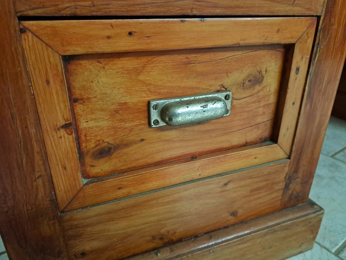 Scrivania in cipresso-photo-2