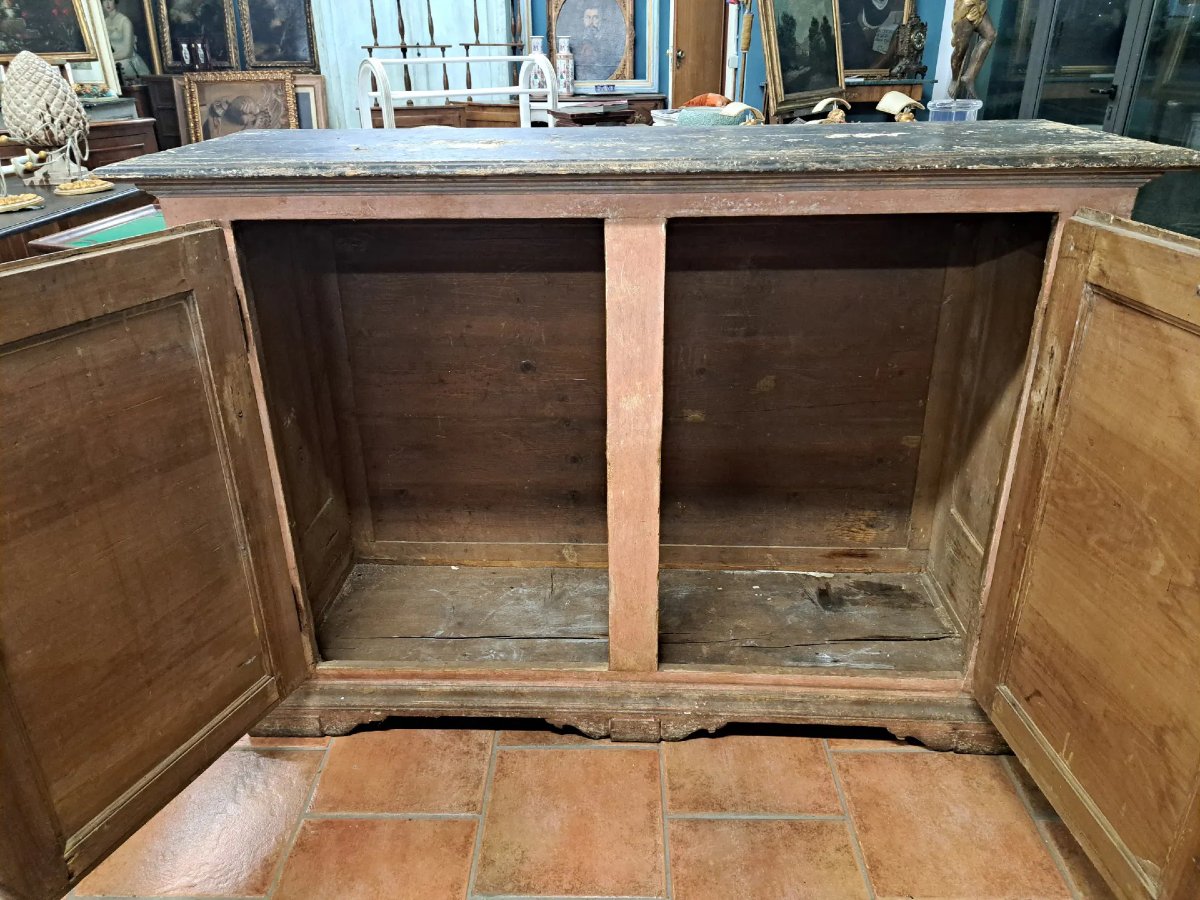 Credenza dipinta a grottesche-photo-3