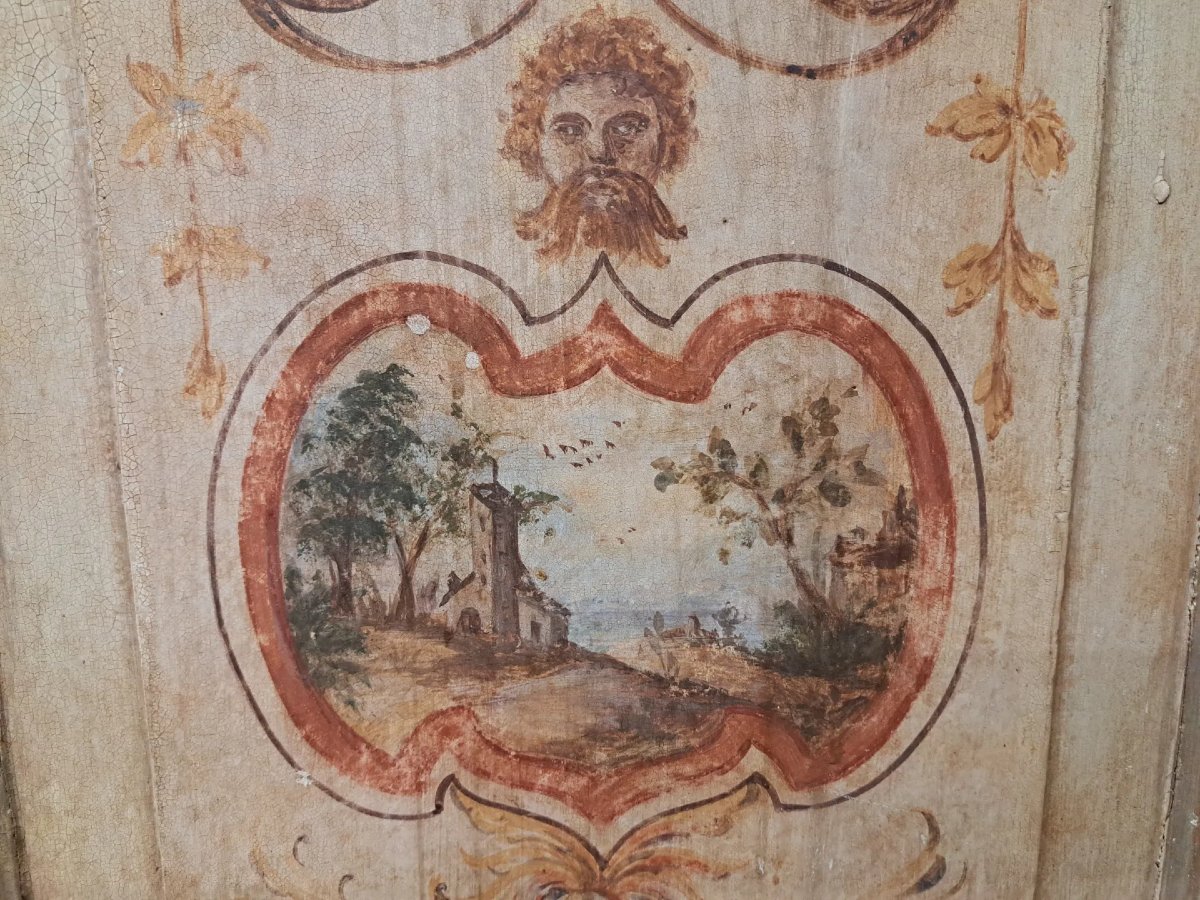 Credenza dipinta a grottesche-photo-6