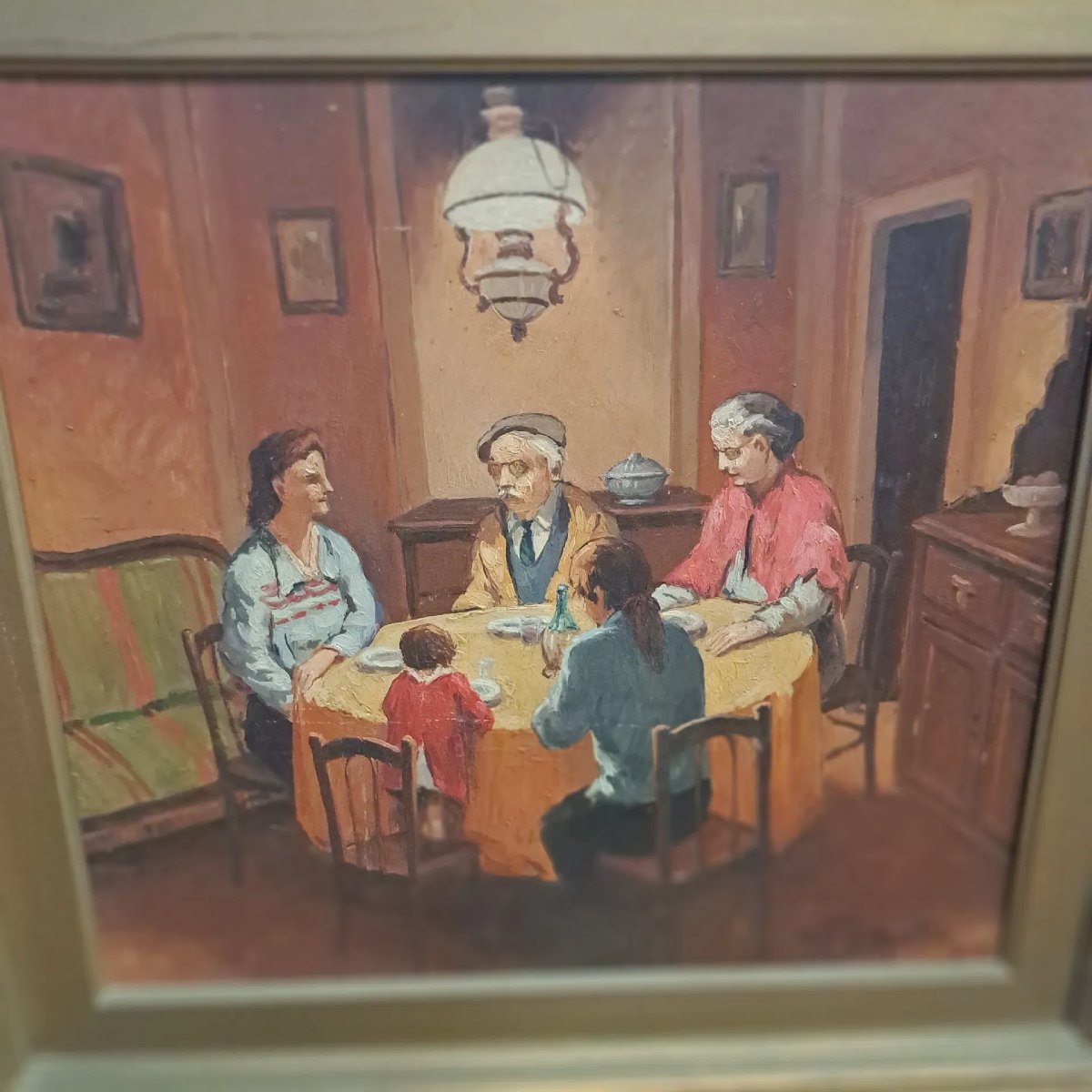 Cafiero Filippelli, olio su masonite, 1950-photo-1