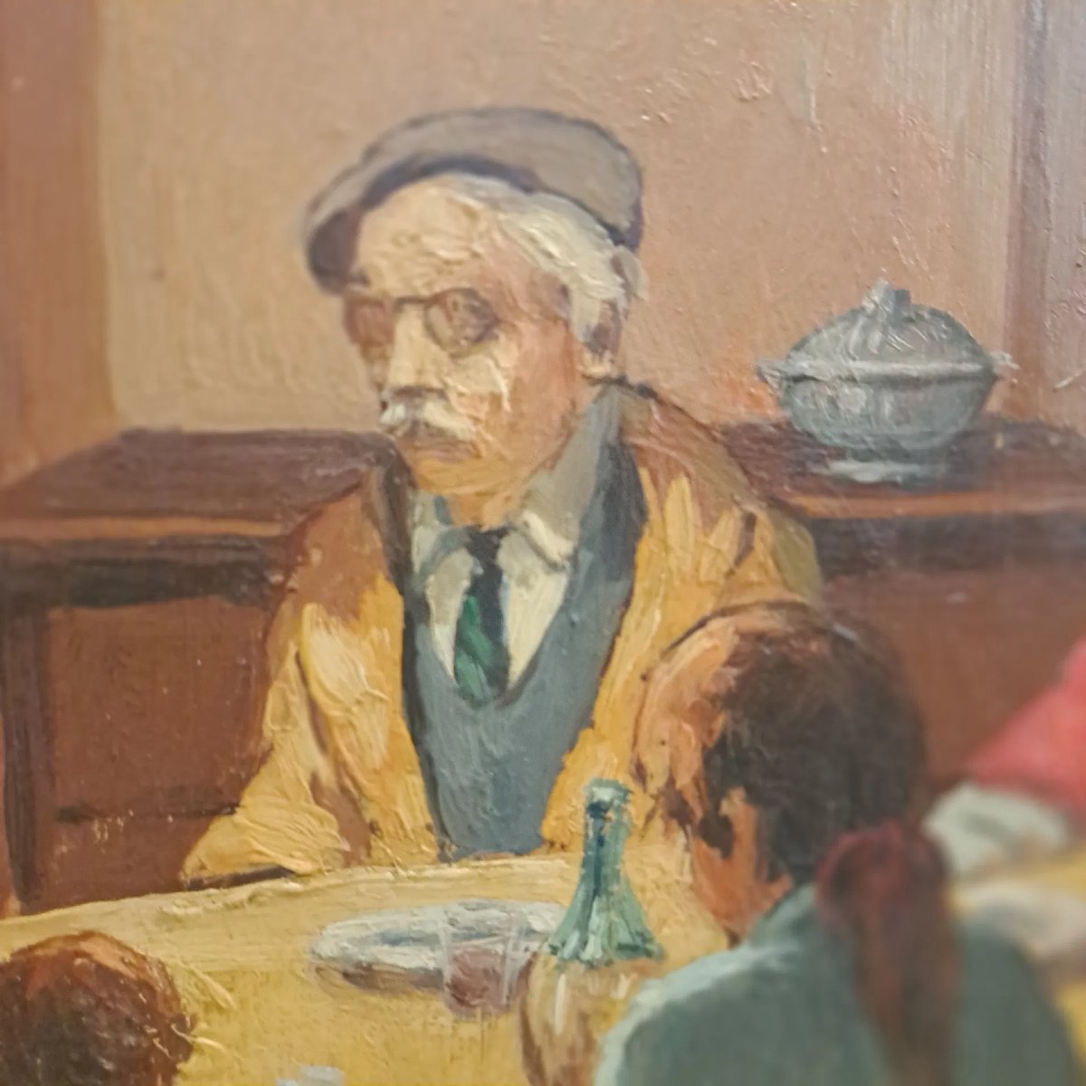 Cafiero Filippelli, olio su masonite, 1950-photo-5