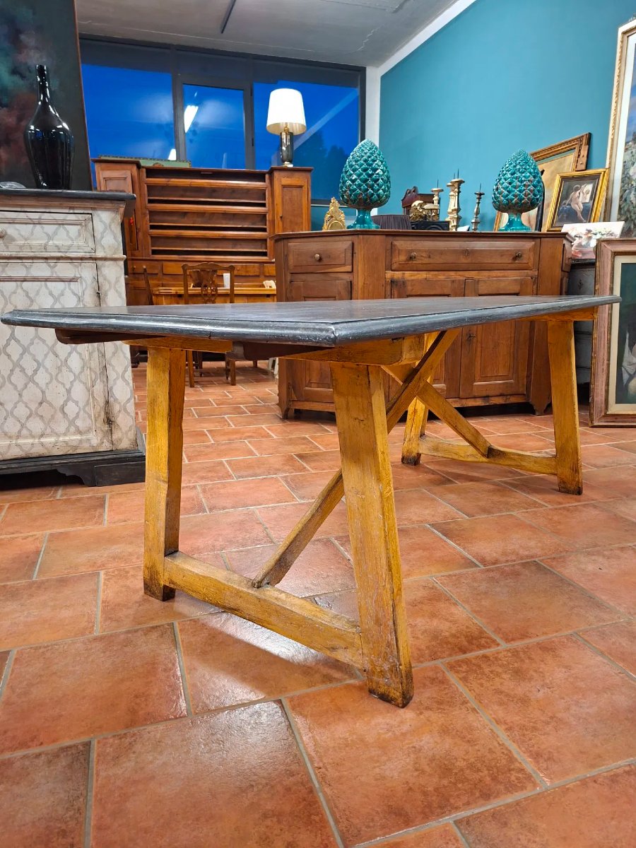 Tavolo a capra dipinto-photo-1
