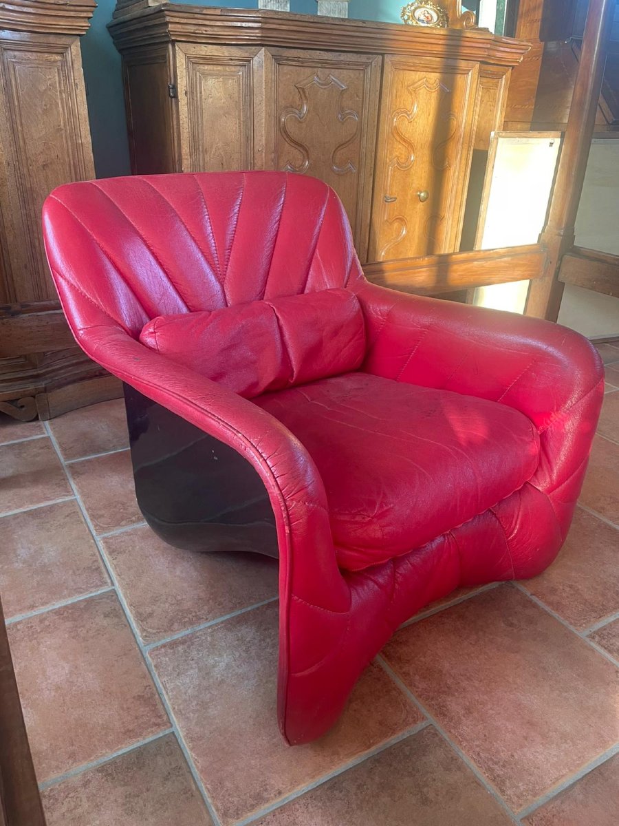 Poltrona Bicia di Carlo Bartoli per Arflex-photo-3