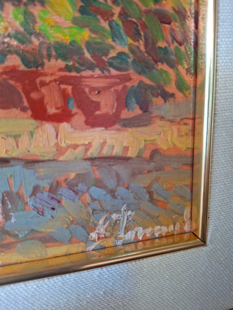 Ennio Formigli, olio su tavoletta-photo-6