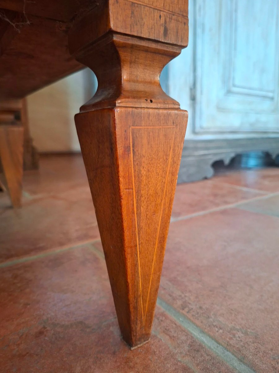 Comò in stile Luigi XVI intarsiato-photo-1