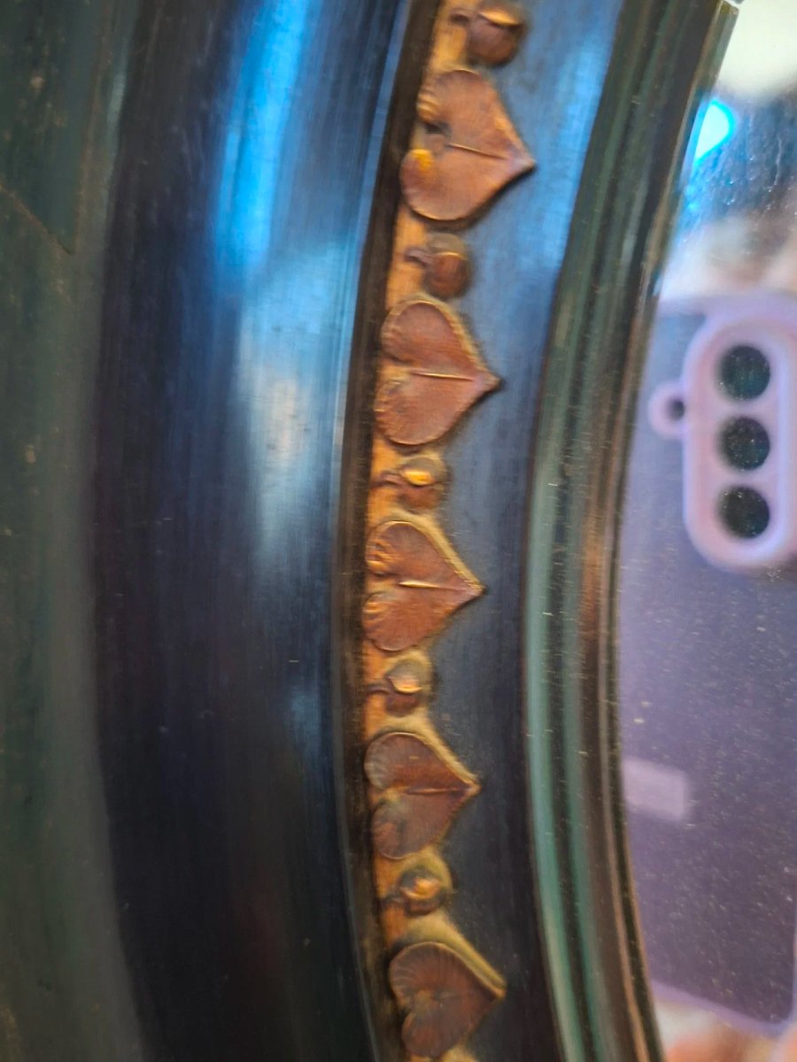 Specchiera rotonda Napoleone III-photo-1