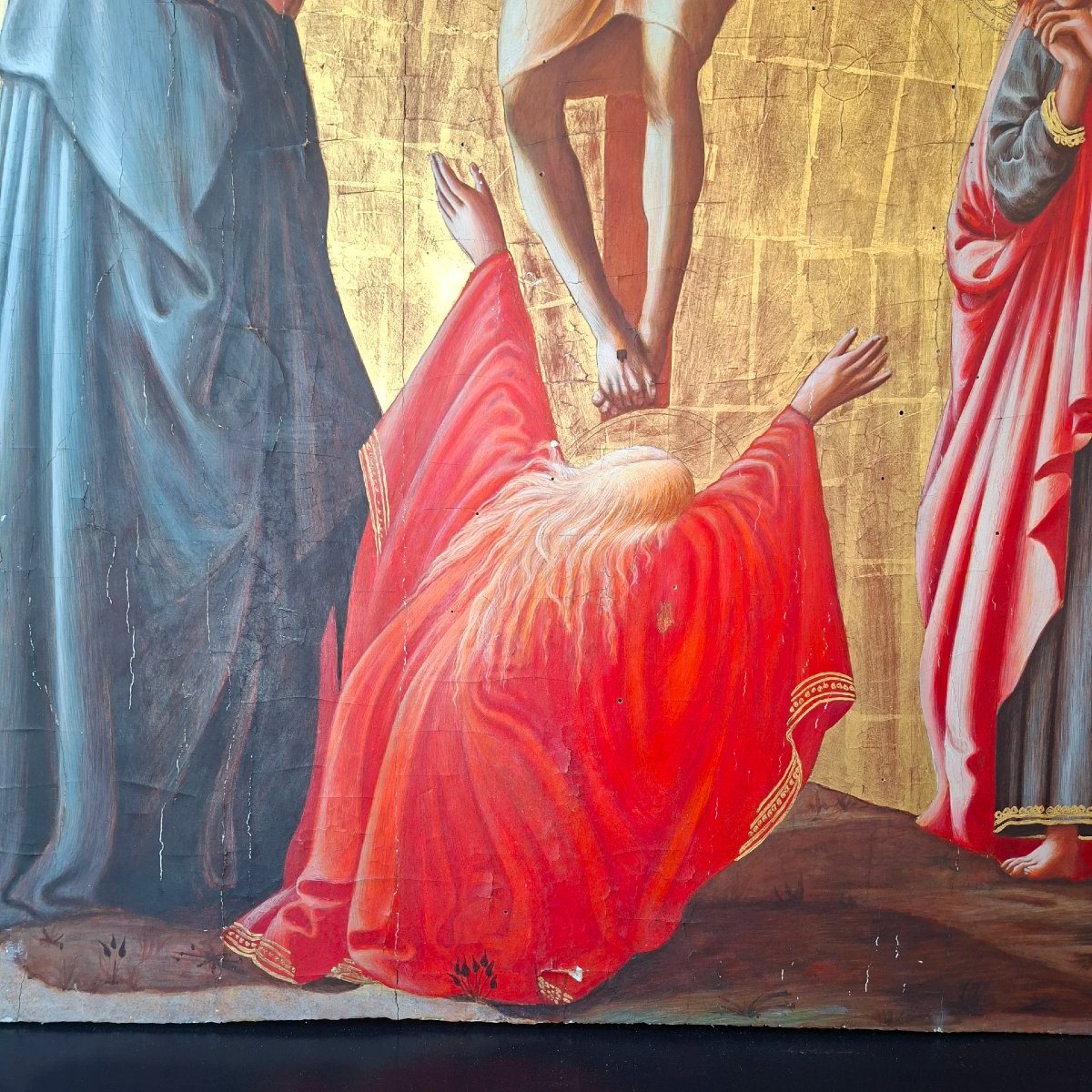 Crocifissione su tavola e fondo oro, da Masaccio-photo-3