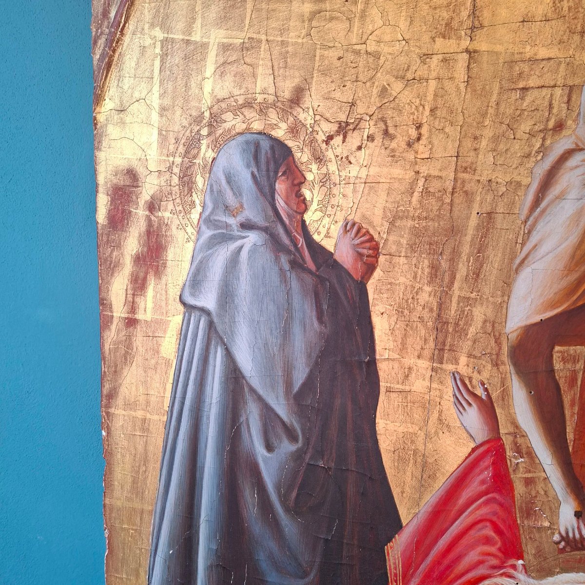 Crocifissione su tavola e fondo oro, da Masaccio-photo-2