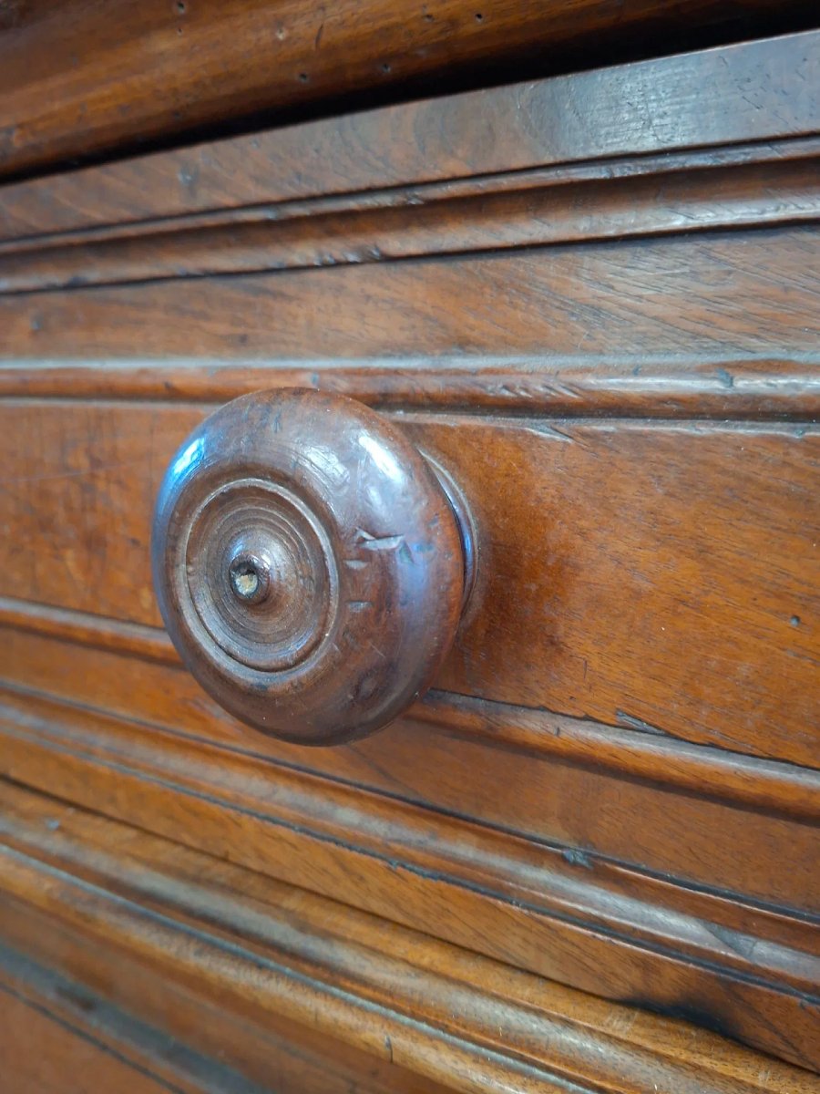 Comò in noce a 4 cassetti del '600-photo-3