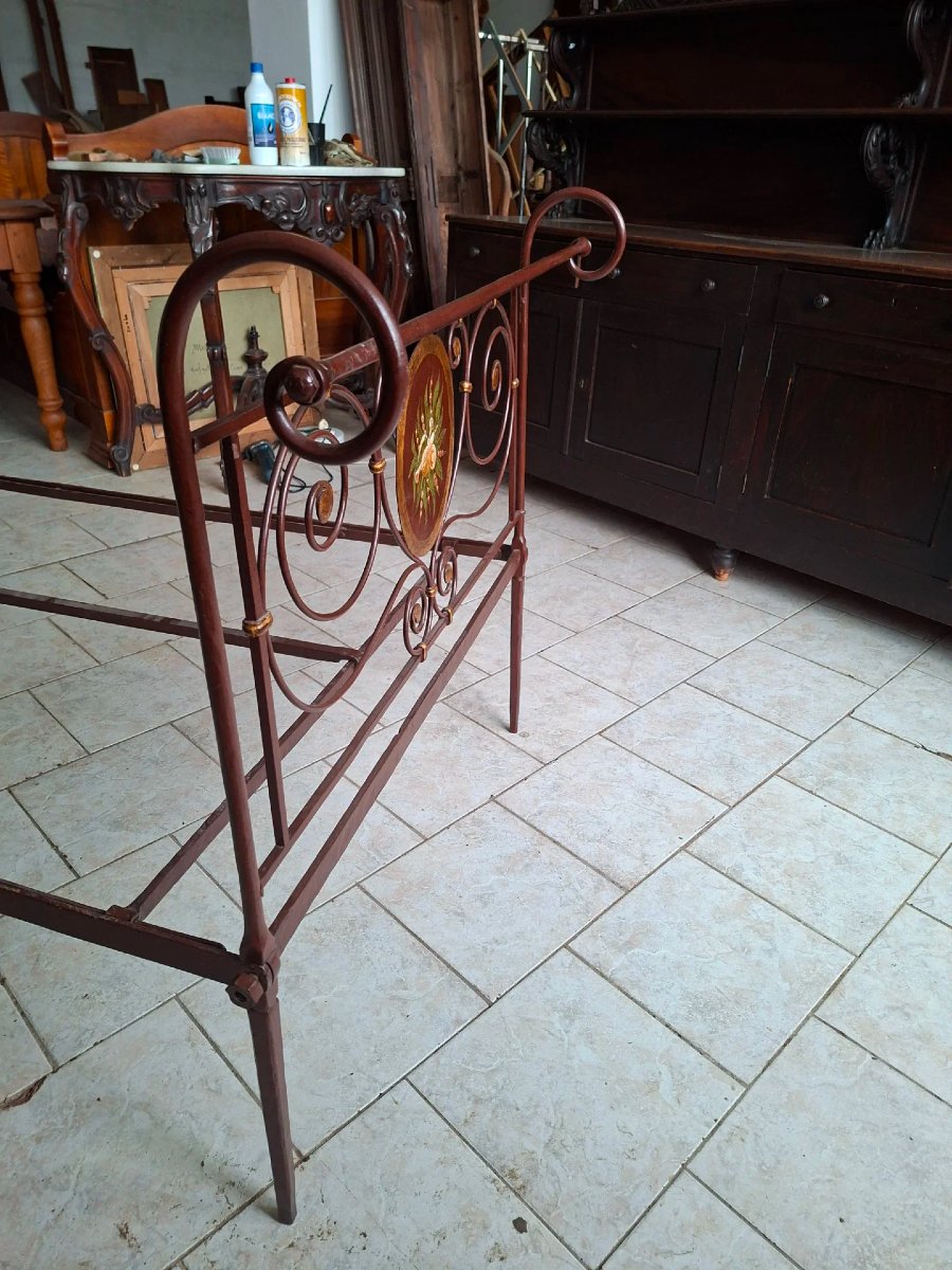 Letto in ferro con Pastorale-photo-2