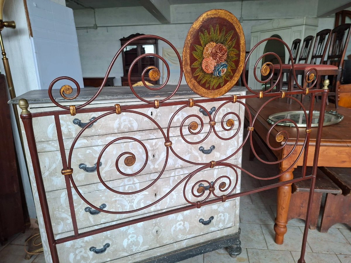 Letto in ferro con Pastorale-photo-2