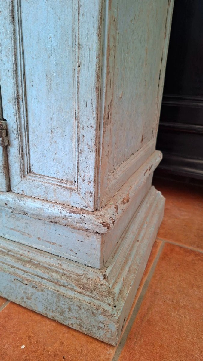 Credenza in noce dipinta-photo-4