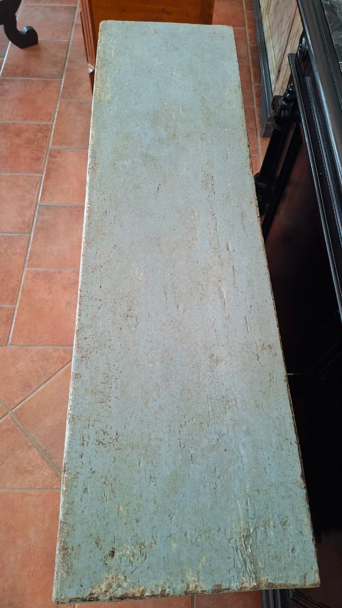 Credenza in noce dipinta-photo-6