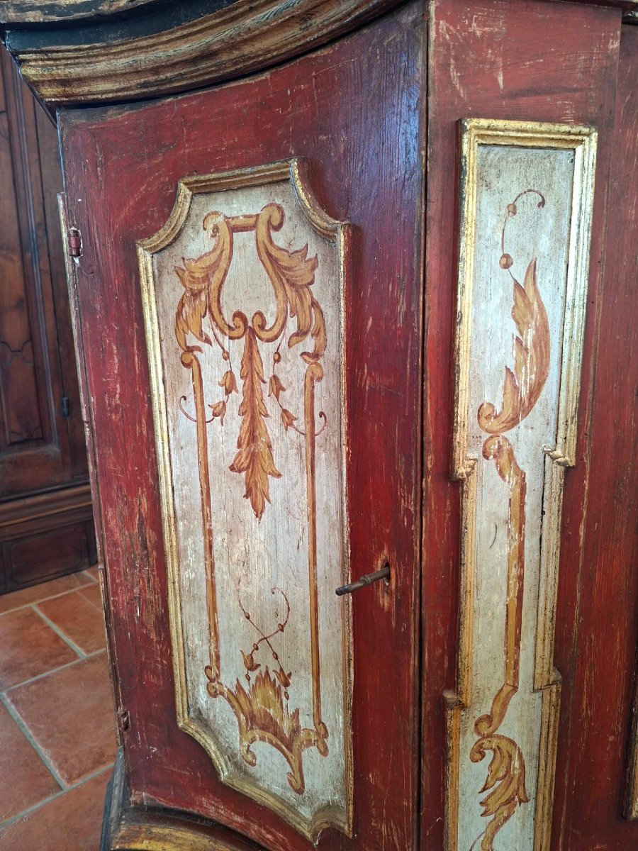 Credenza in stile Settecento dipinta-photo-6