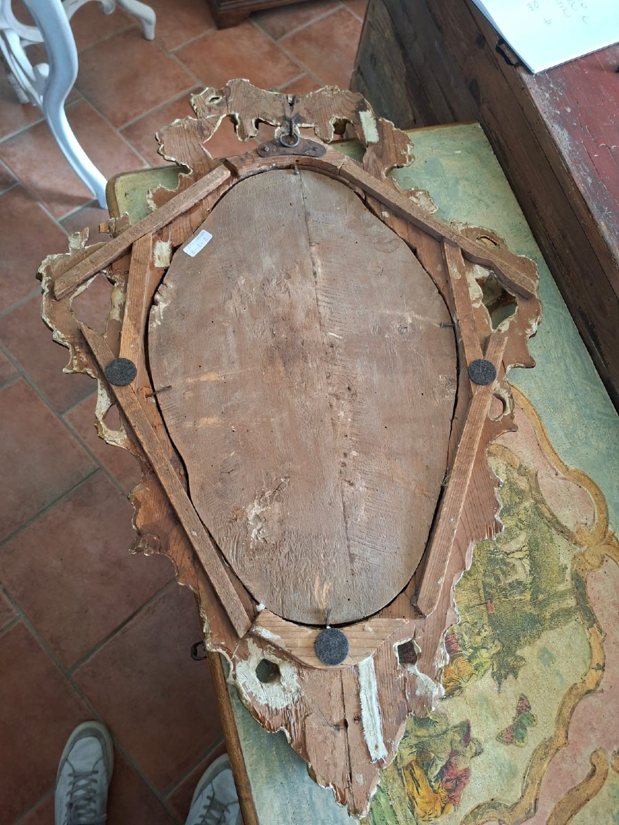 Specchiera del '700 dorata-photo-5