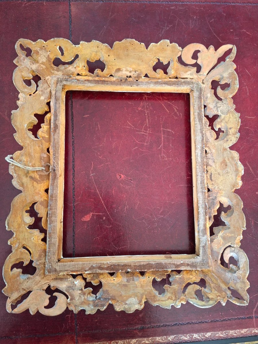 Cornice dorata in stile barocco-photo-3